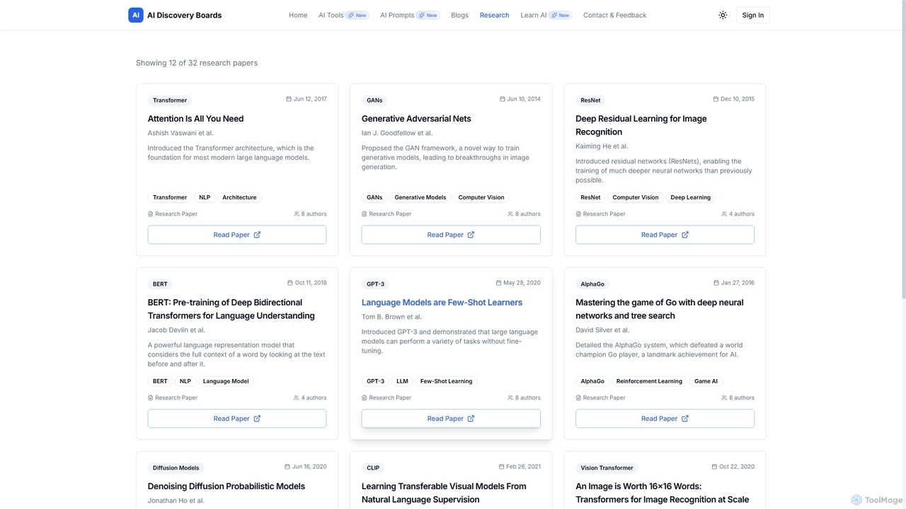 AI Discovery Boards for AIDiscoveryBoards