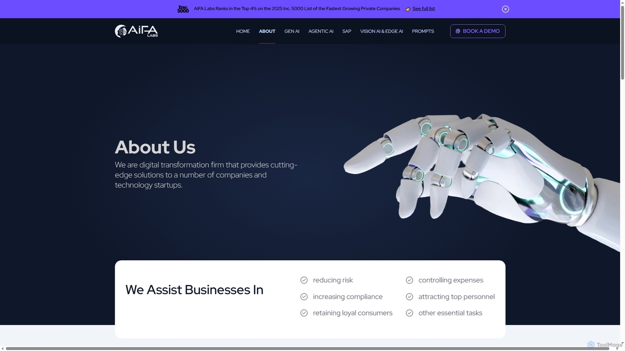 About for AiFA Labs