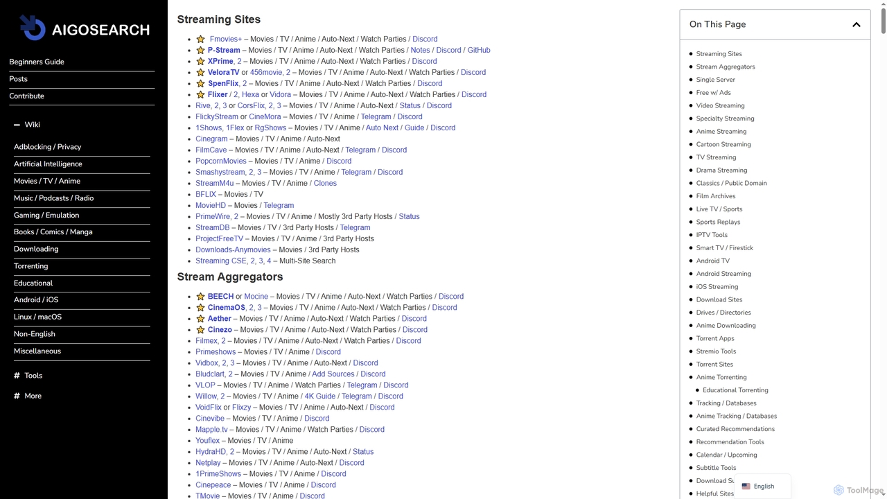 Movies / TV / Anime - AIGOSEARCH – All-in-One Free Online Tools & Utilities for AIGOSEARCH