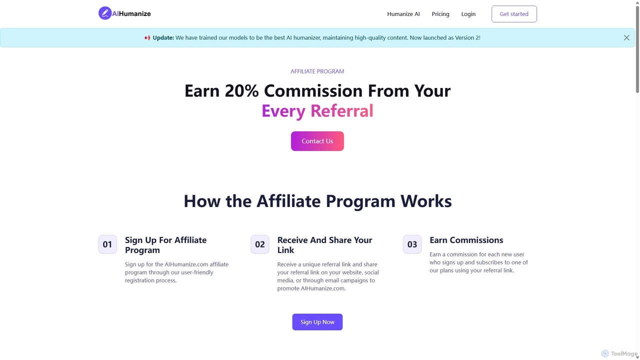 Affiliate Program | AIHumanize.com for Aihumanize
