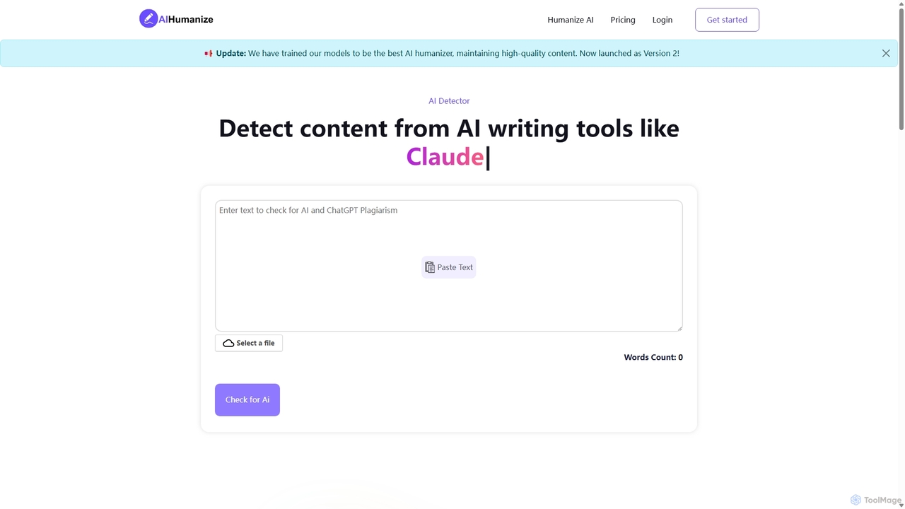AI Humanize: AI Detector - Free & Accurate AI Content Detection for Aihumanize