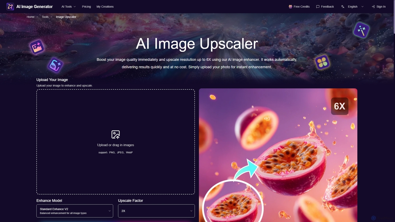 AI Image Upscaler for Aiimagegenerator