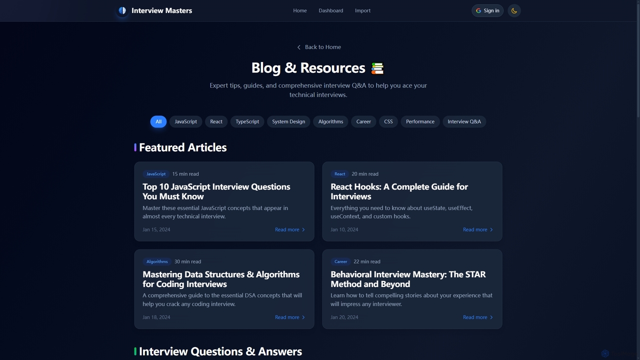 Blog - Interview Tips & Resources | Interview Masters for AIInterviewMasters