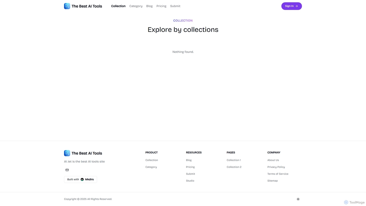 Collection - The Best AI Tools for Aijet