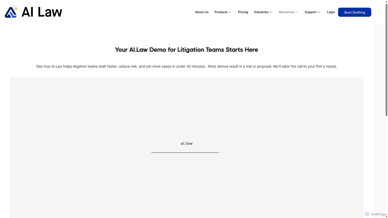 Demo AI.Law's Powerful AI Legal Drafting Software - ai.law for AI.Law