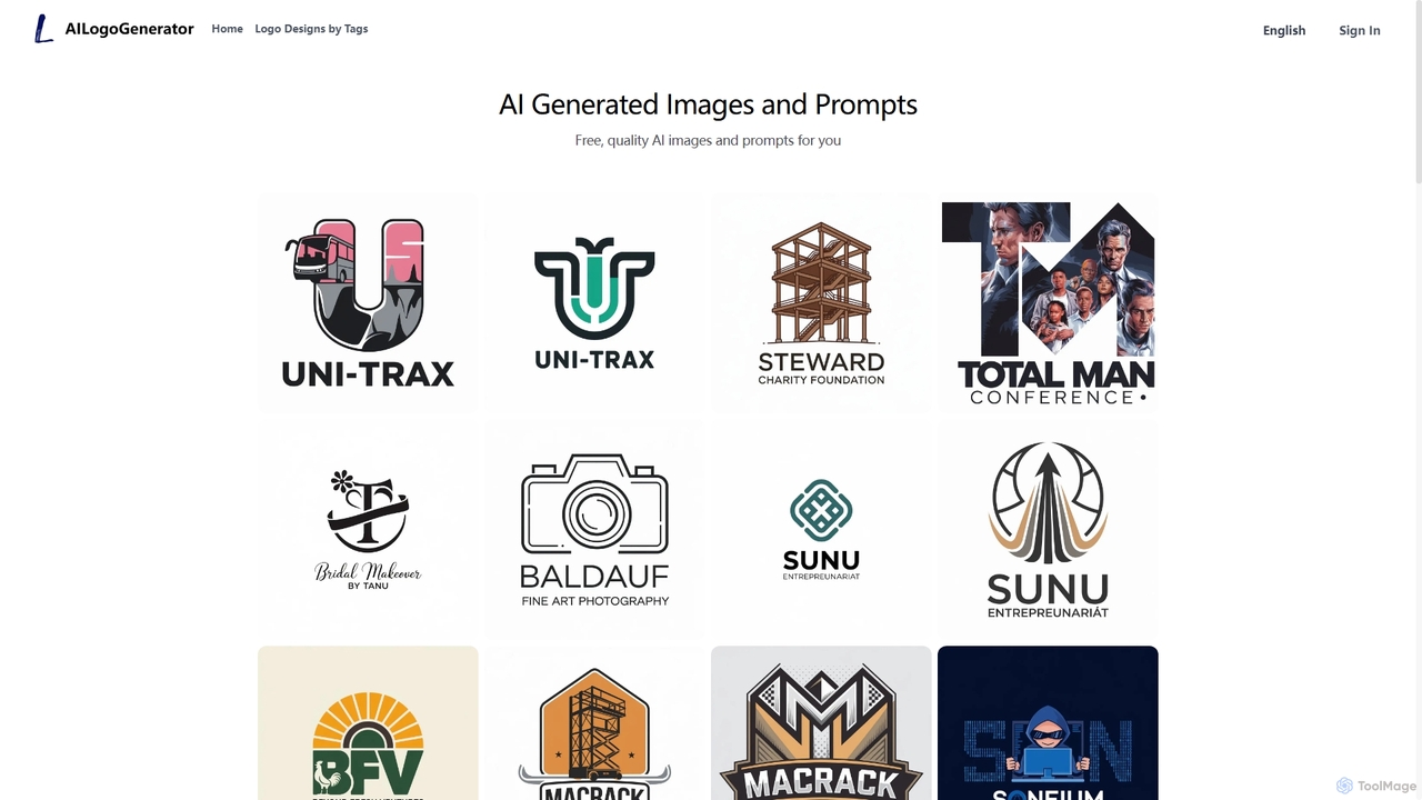 AI Logo Designs Gallery | AI Logo Generator for ailogogenerator