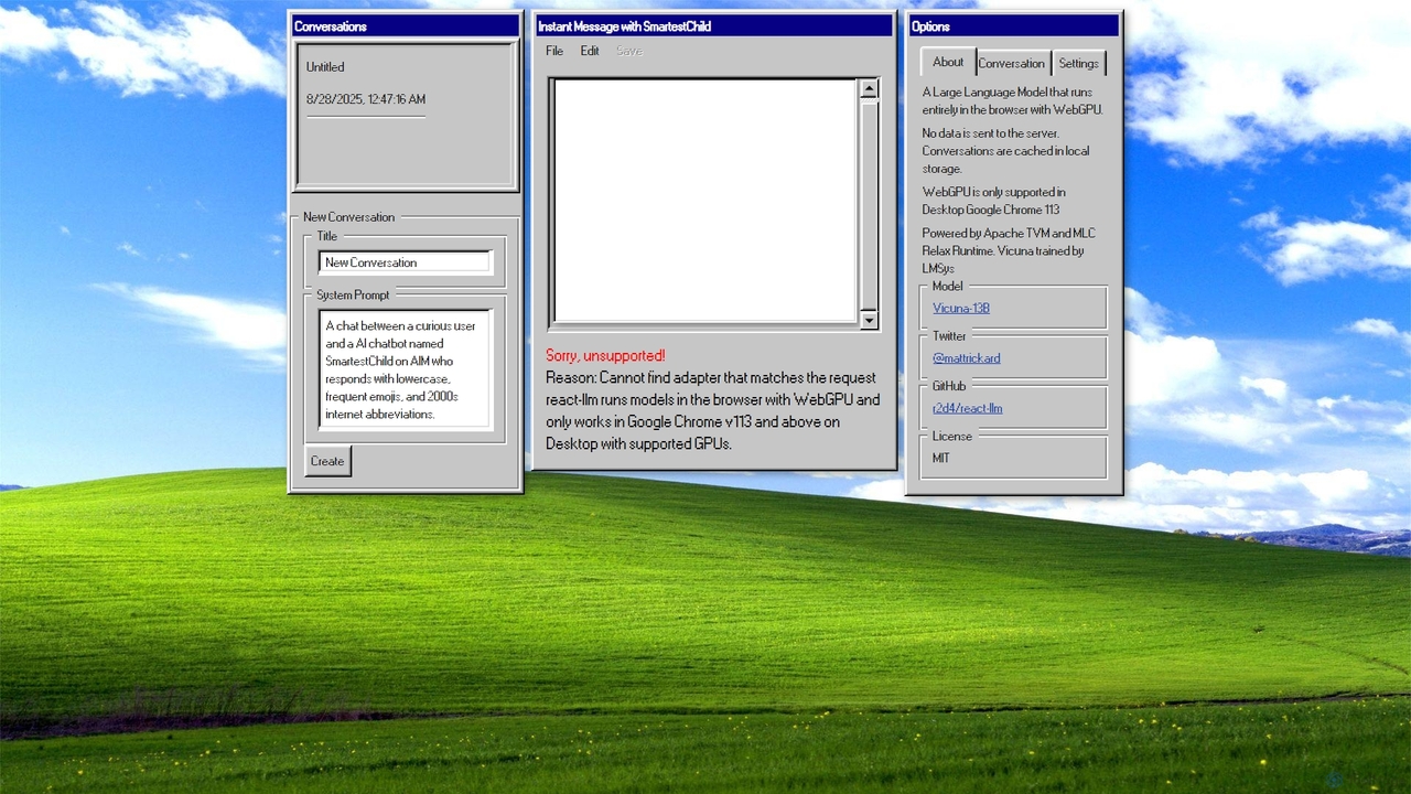 AIM: AI Instant Messenger