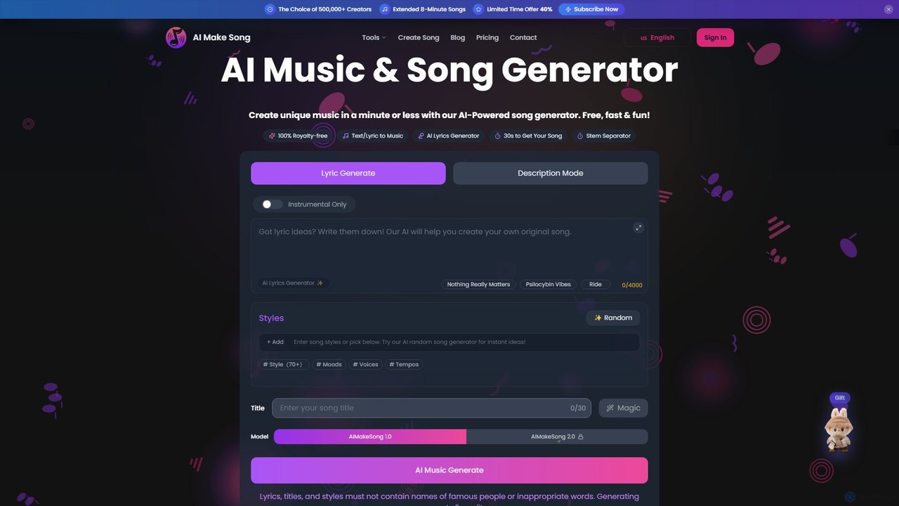 aimakesong