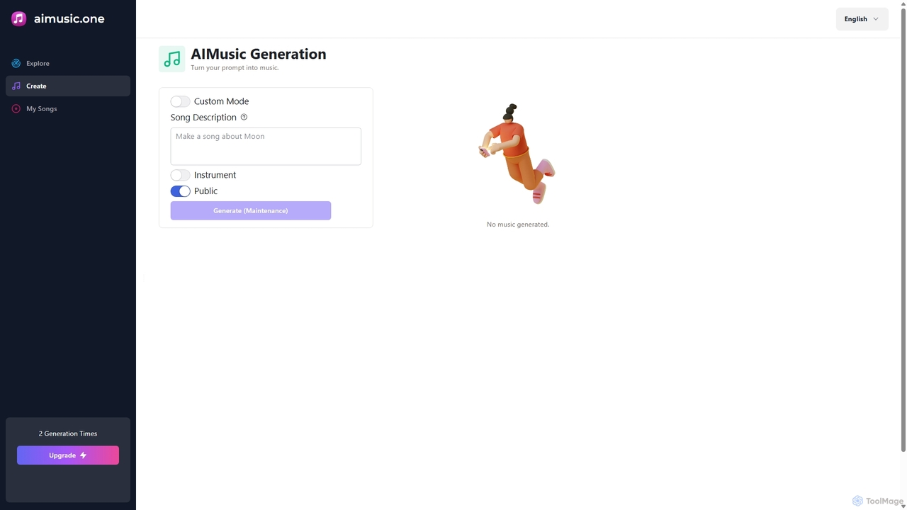 Free AIMusic Generator Online | aimusic.one for Aimusic
