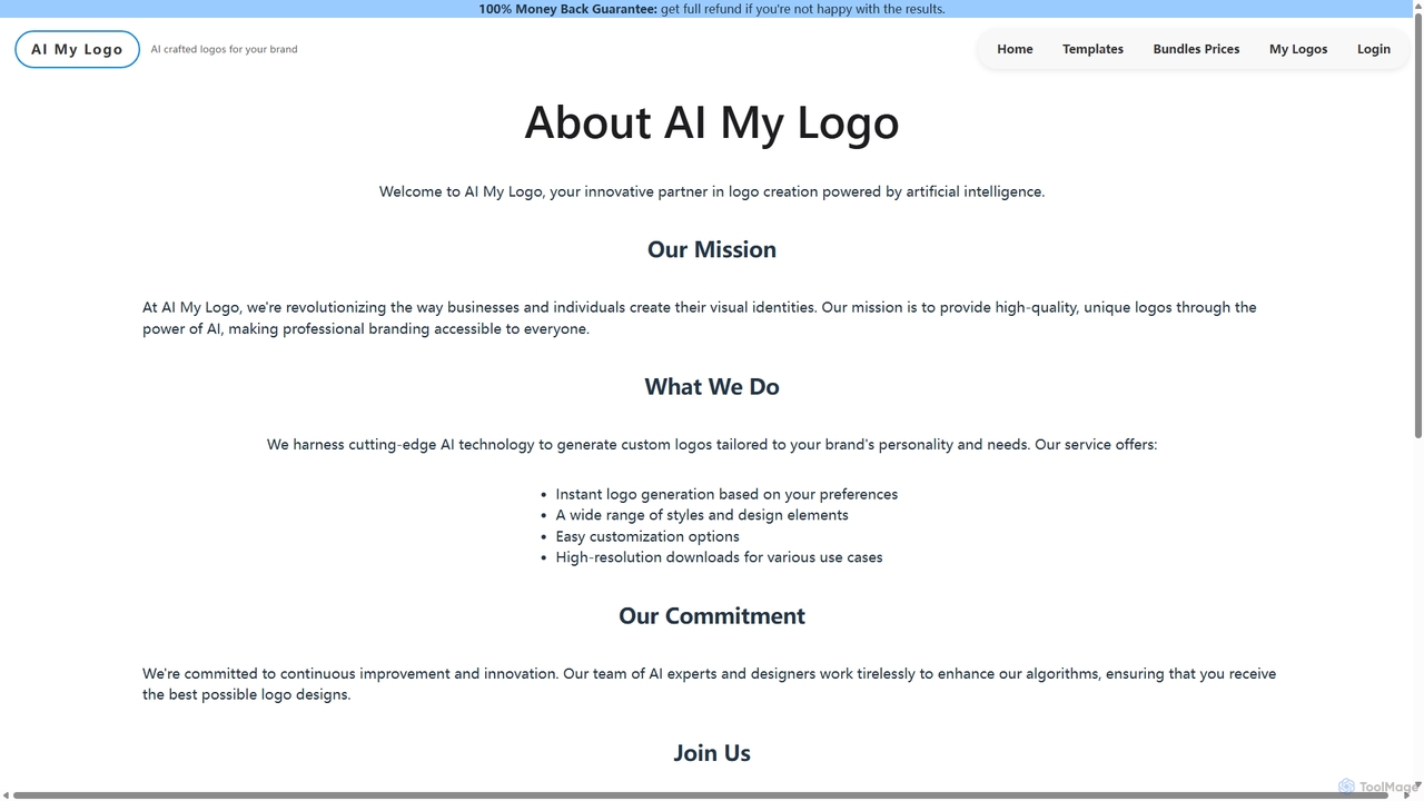 About AI My Logo | AI-Powered Logo Generation Platform for Aimylogo