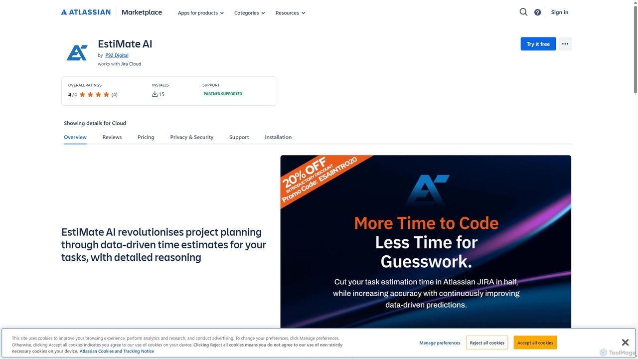 EstiMate AI | Atlassian Marketplace for AIO Tests: QA Testing and Test Management for Jira