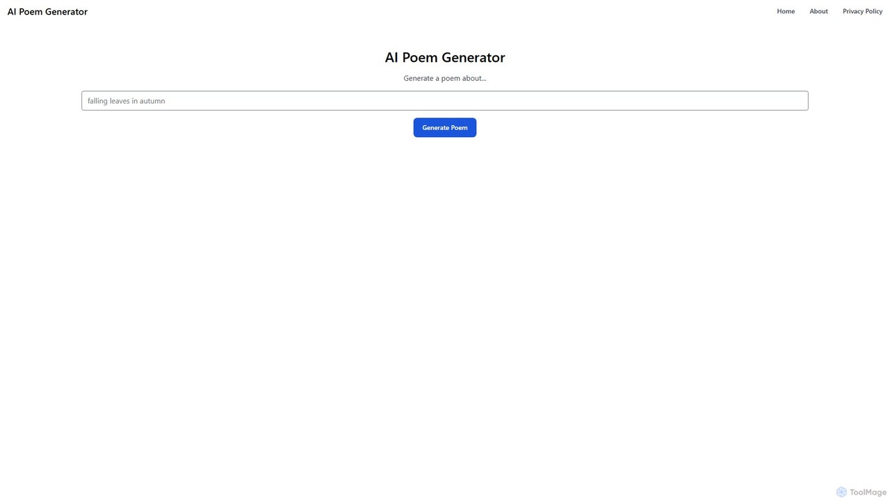 aipoemgenerator