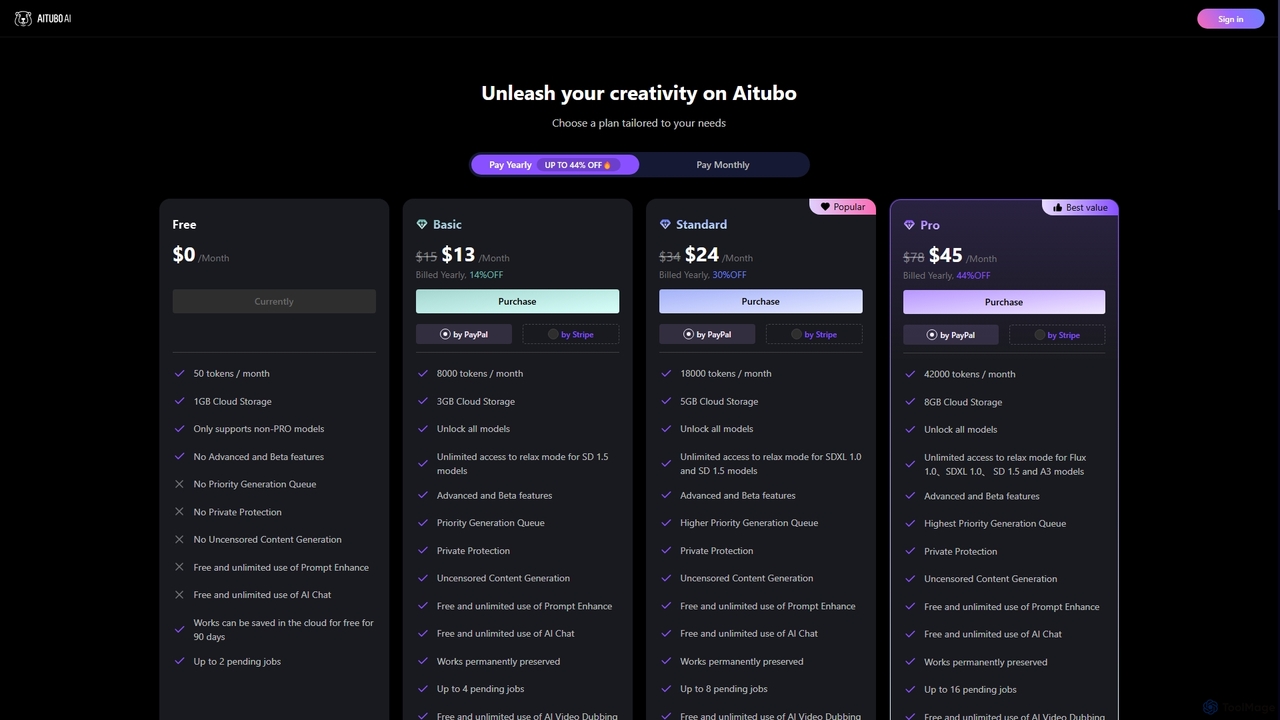 Aitubo: AI Art Generator - Aitubo.ai for Aitubo