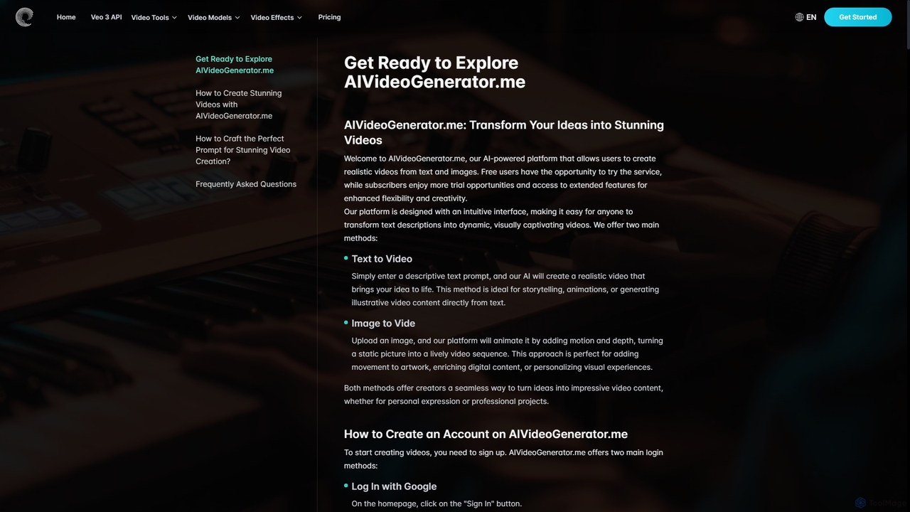 Luma AI Video Generator Free Online - Powered By Dream Machine for Aivideogenerator