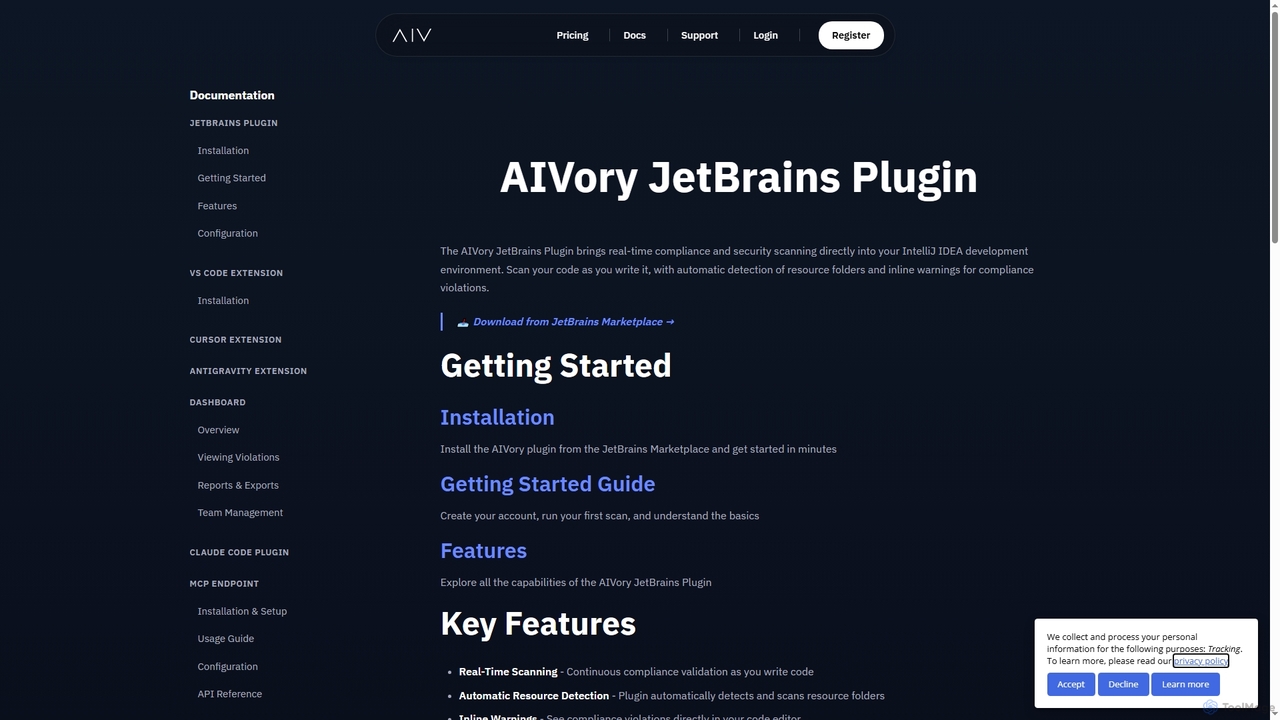 JetBrains Plugin - AIVory for Aivory