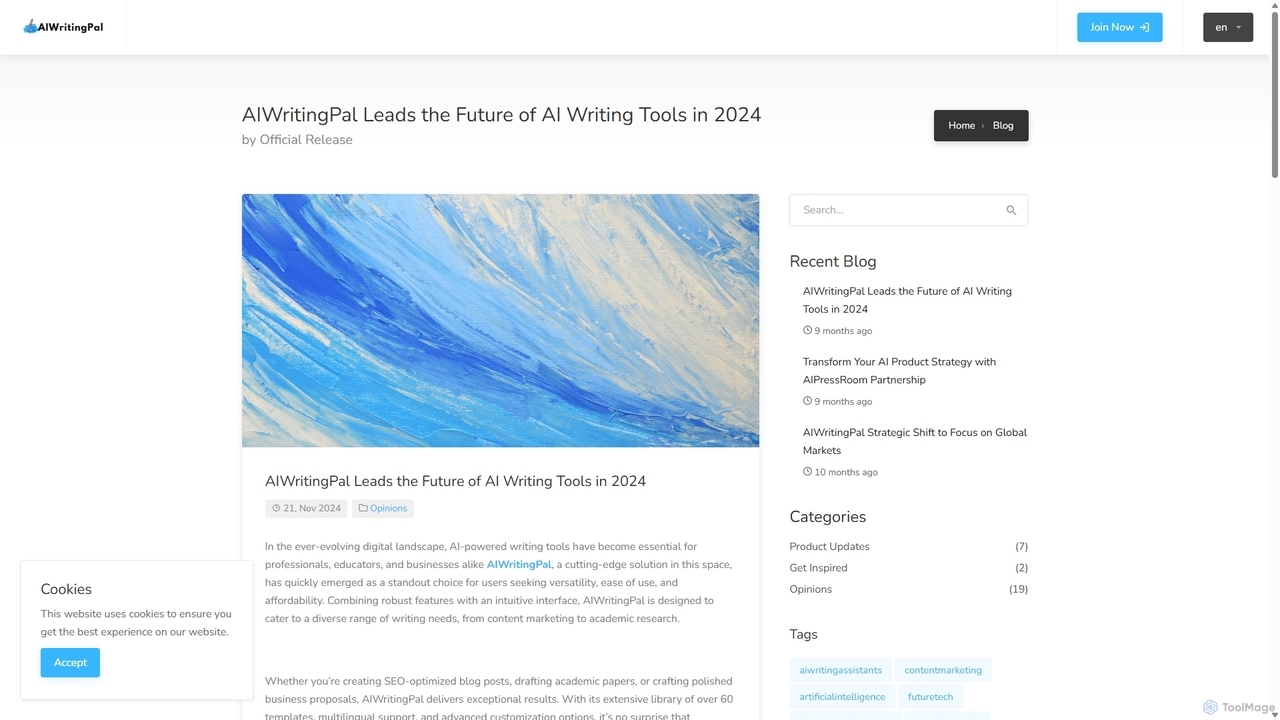 AIWritingPal Leads the Future of AI Writing Tools in 2024 - AIWritingPal - #1 AI Writing Assistant, Content Generator & Text To Speech for AIWritingPal