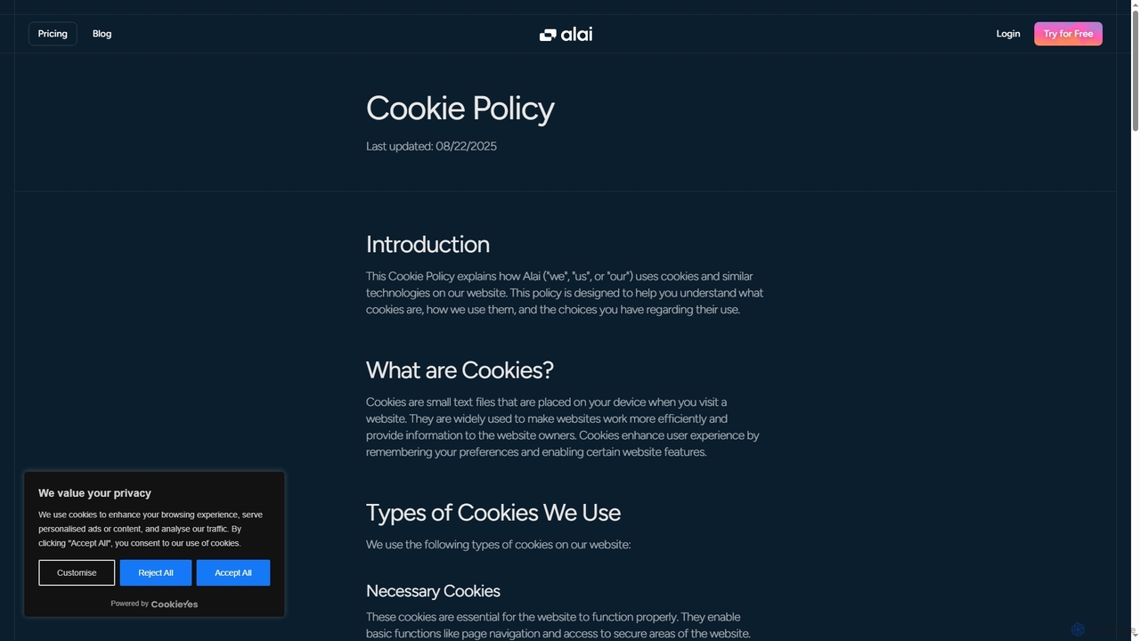Create Stunning Presentations with AI | Alai for Alai