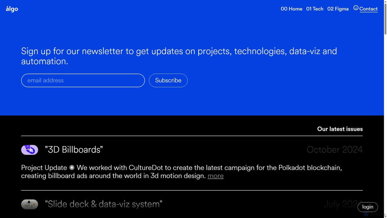 Algo — Newsletter for Algo