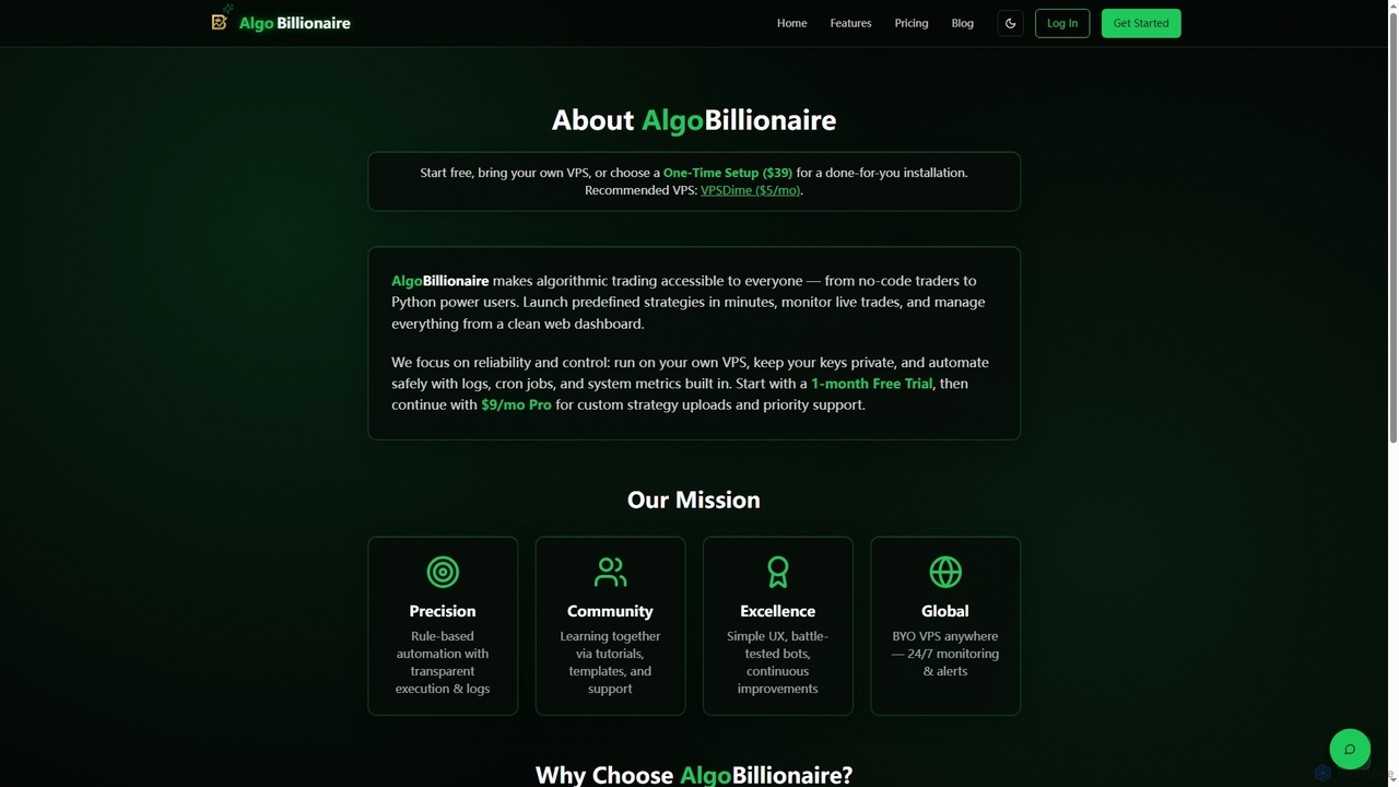 Algo Billionaire for AlgoBillionaire