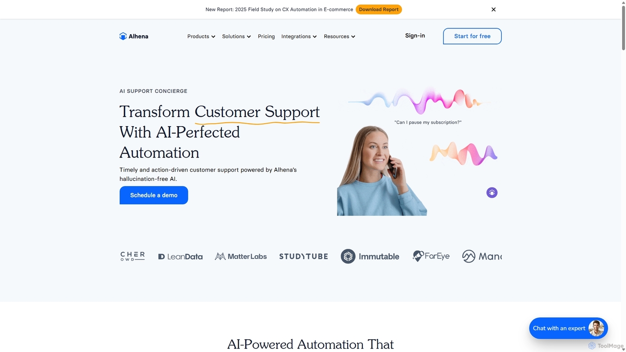 Revolutionize Customer Service with Alhena AI (Formerly Gleen AI) Support Concierge for Alhena AI