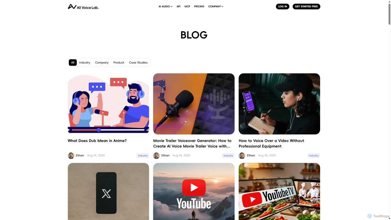AI Voice Industry Insights & Hands-On Tutorials | All Voice Lab for All Voice Lab