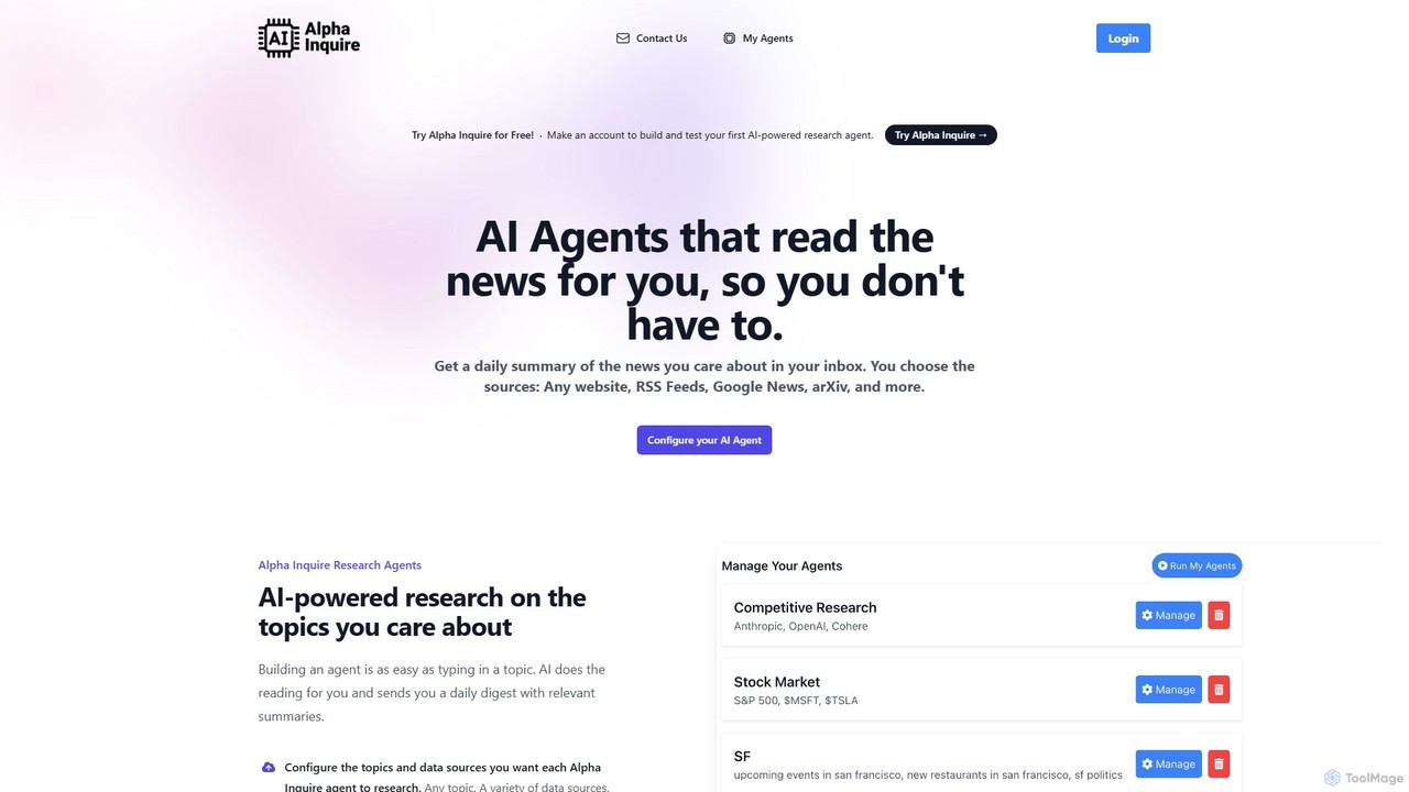AlphaInquire