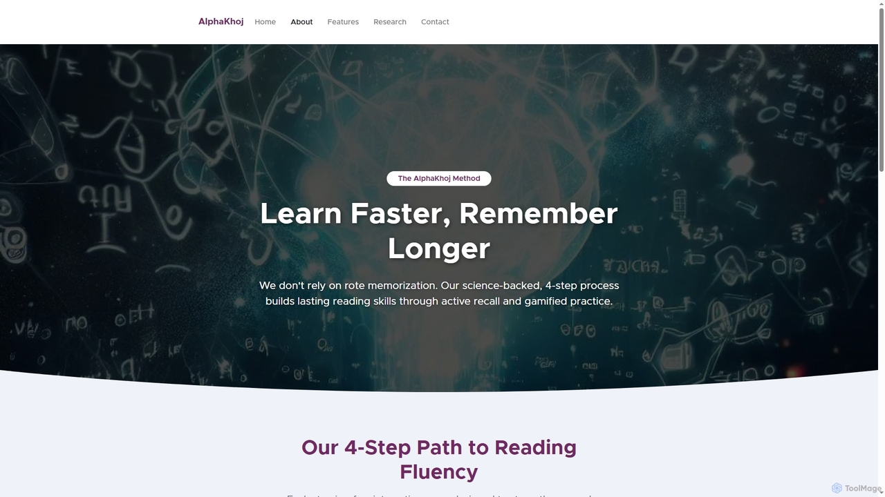 About AlphaKhoj - Neuroscientific Help for Reading Difficulty for AlphaKhoj