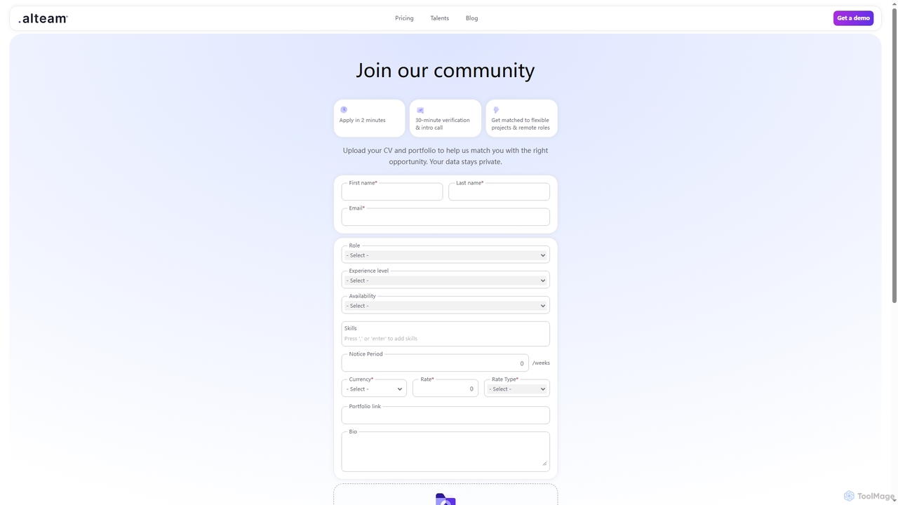Hire Vetted Tech Teams in Days | Alteam – AI-Powered Talent Platform for Alteam