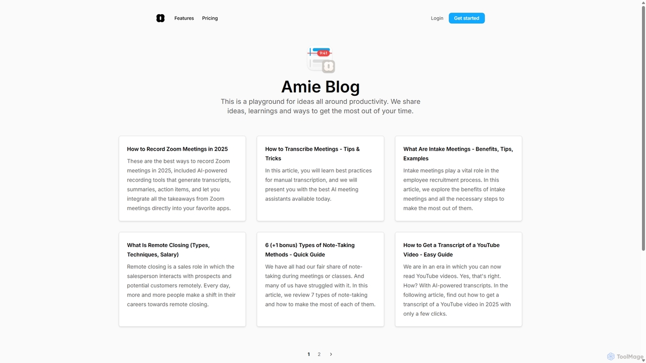 Amie - Blog for Amie