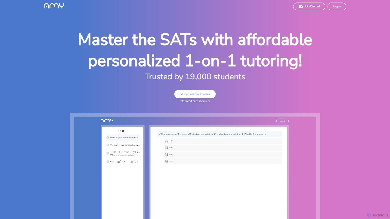 Amy SAT Tutor
