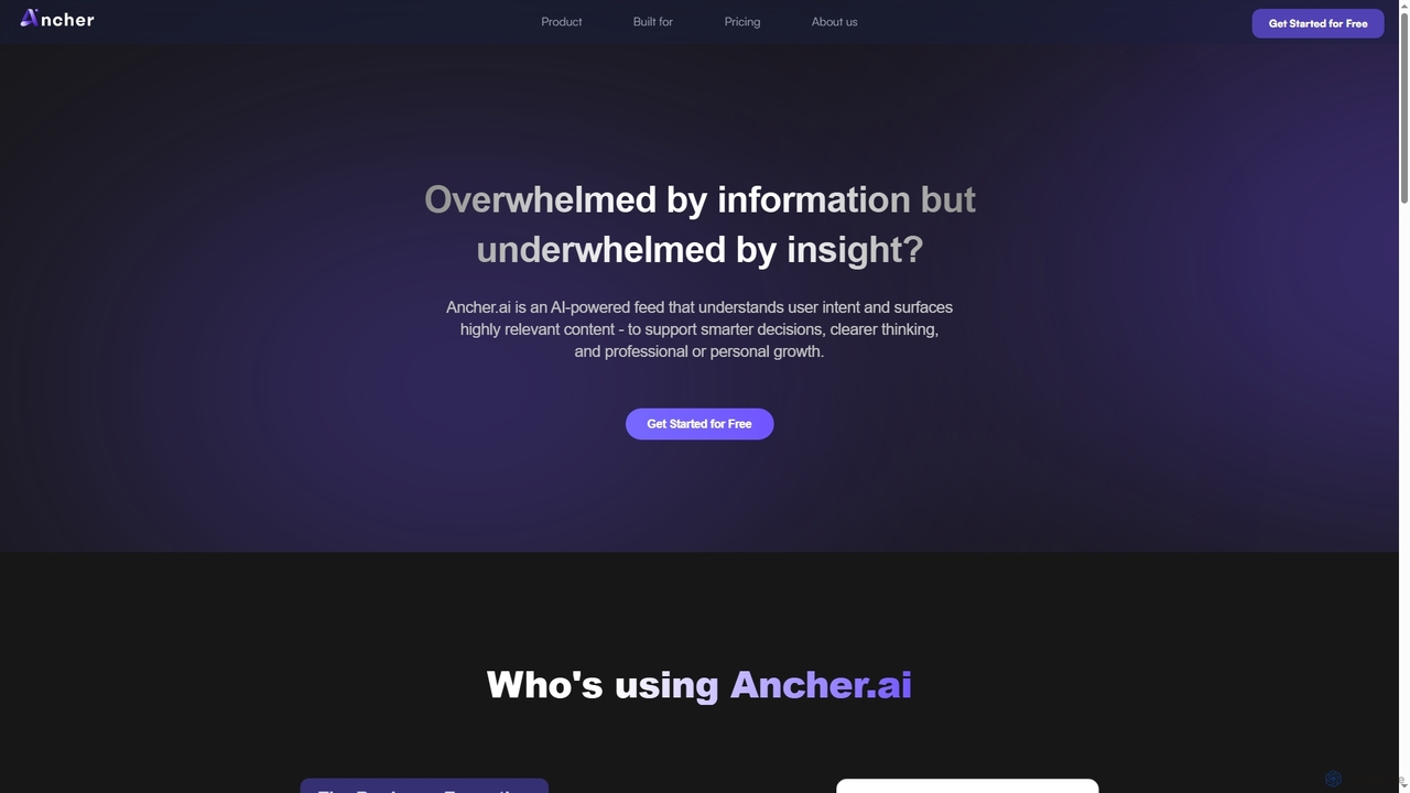 Ancher.ai for Ancher