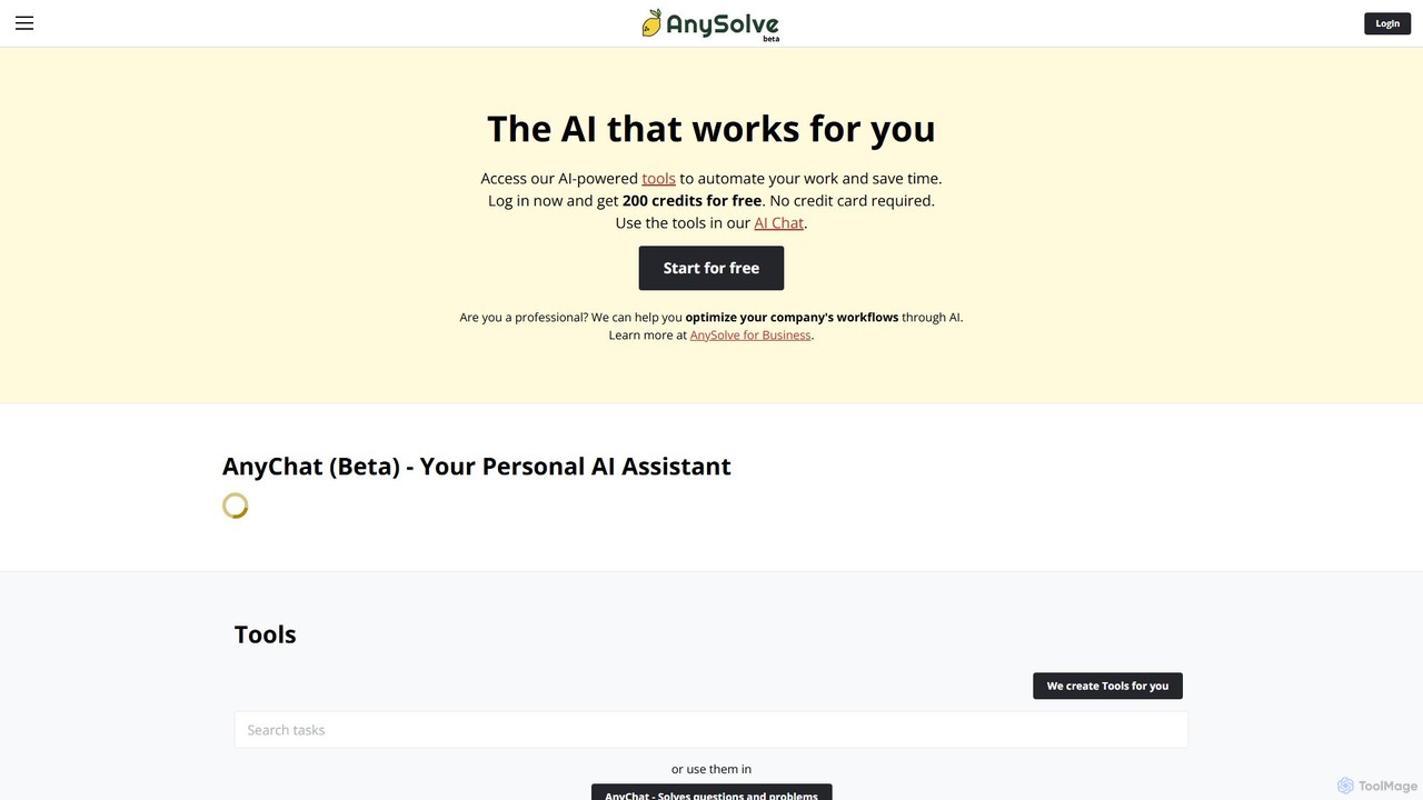 Anysolve
