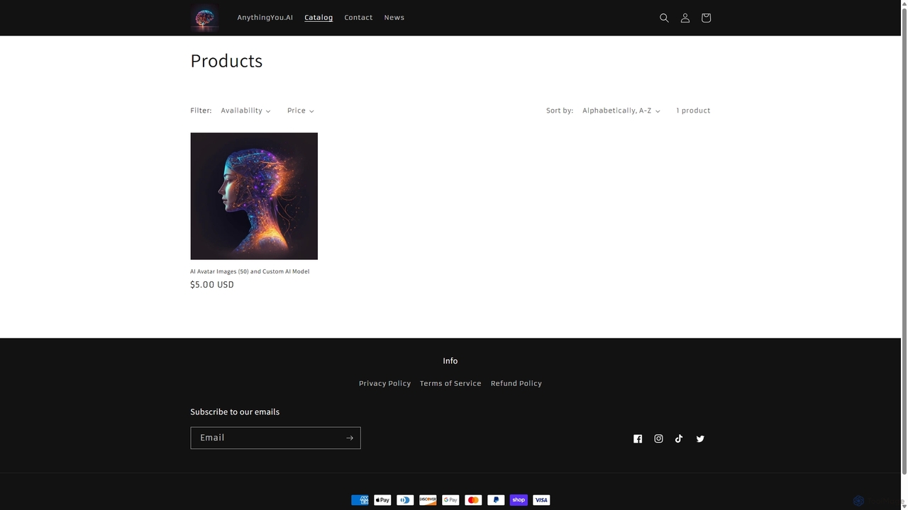 Products – anythingyou.ai for Anythingyou