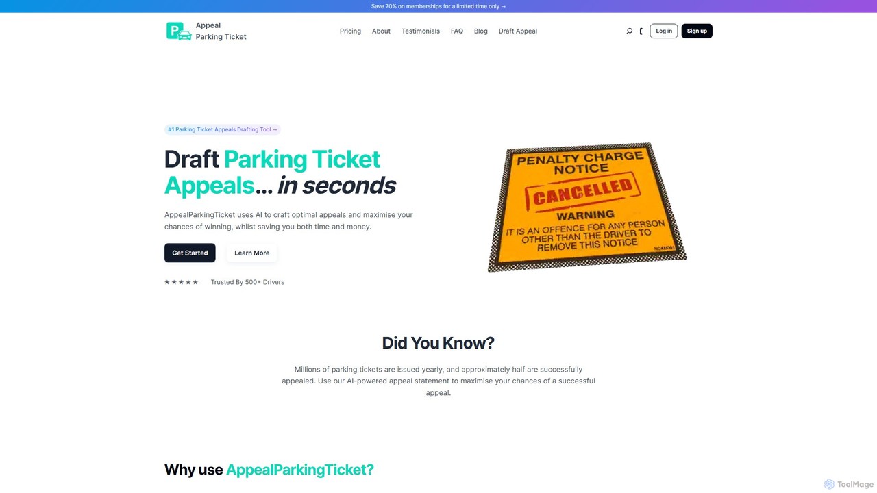 AppealParkingTicket