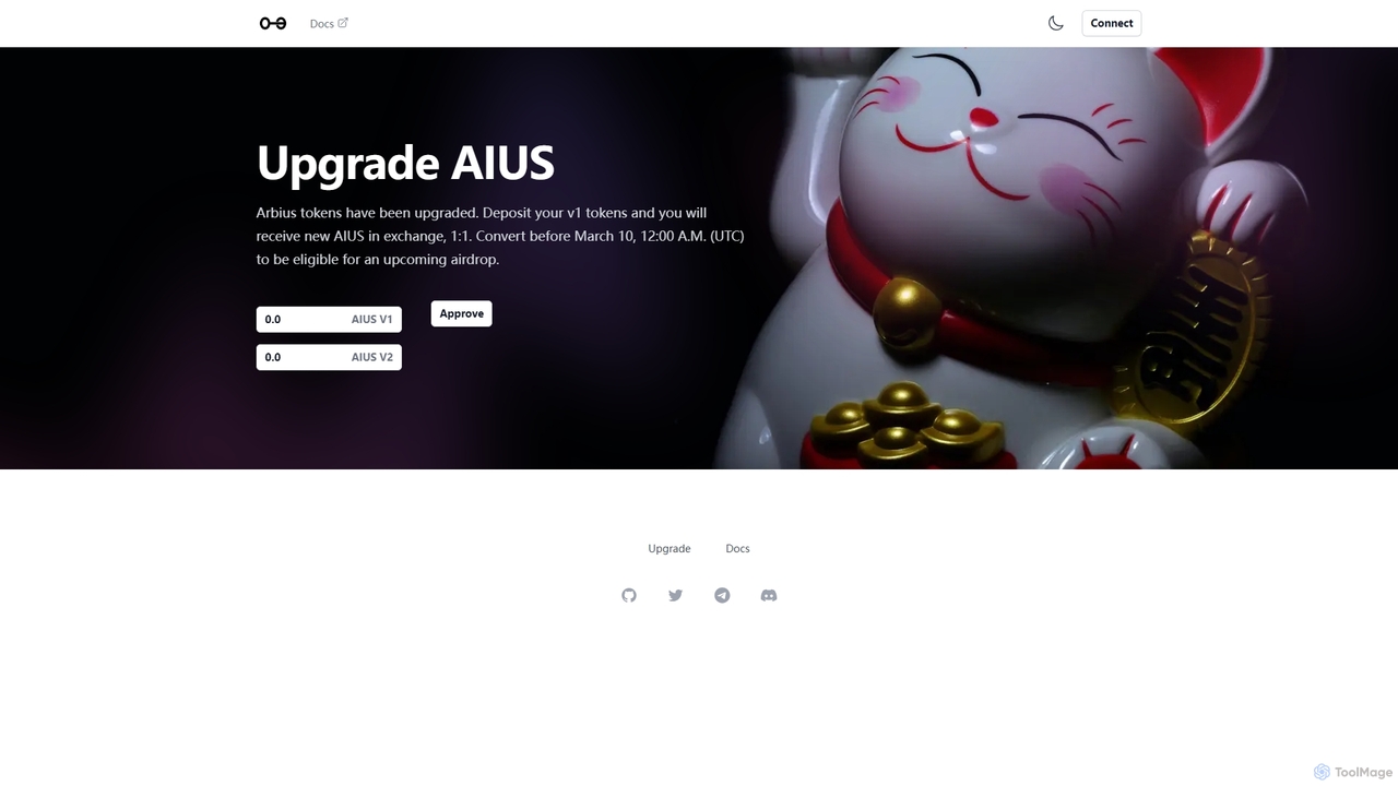 Upgrade for Arbius