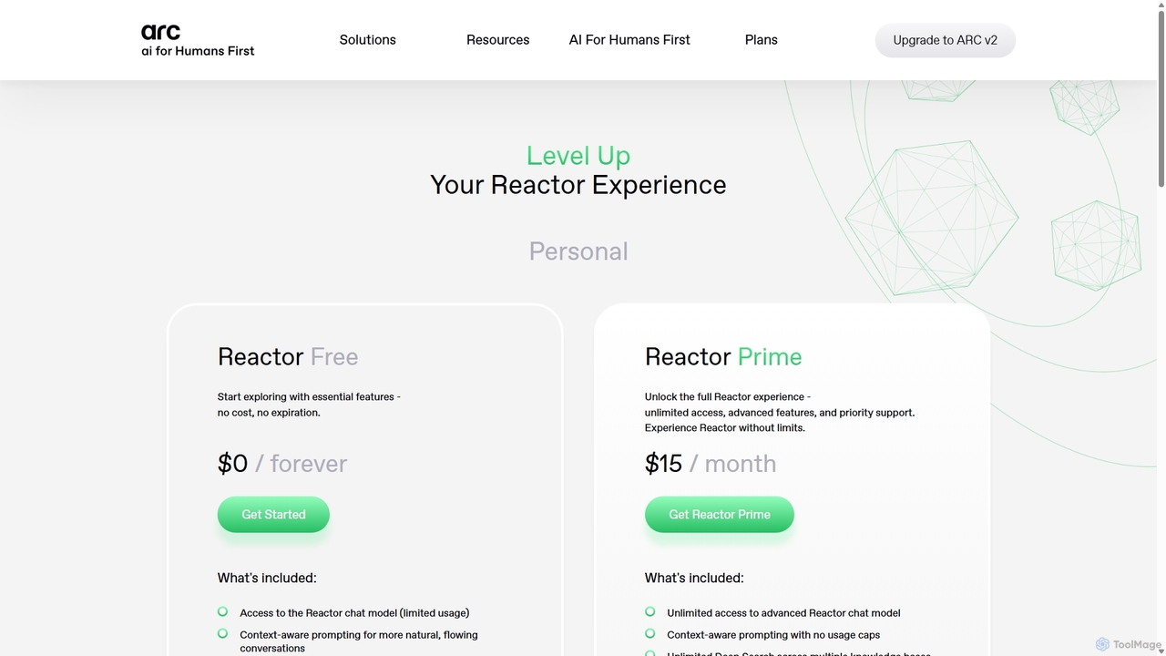 Reactor for ARC