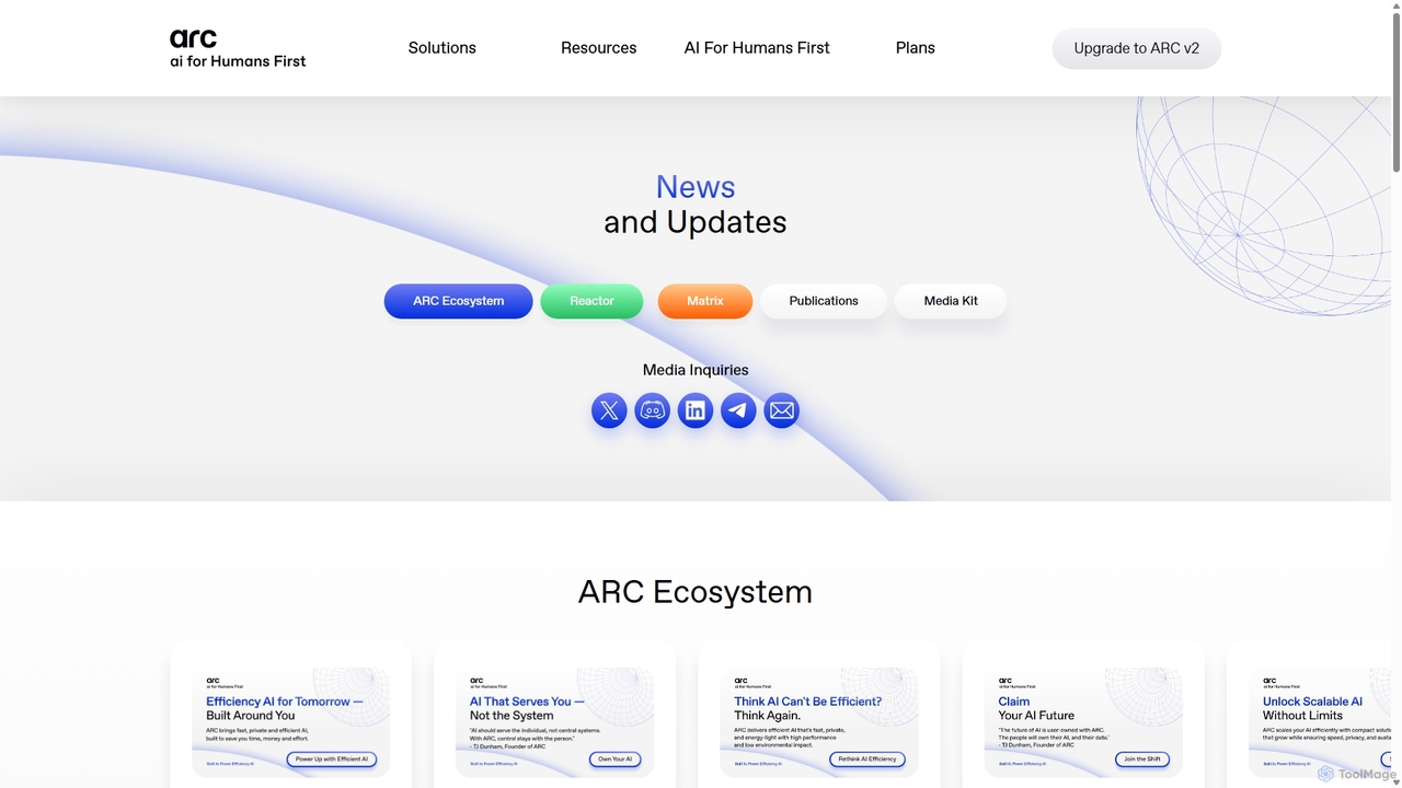 News And Updates for ARC