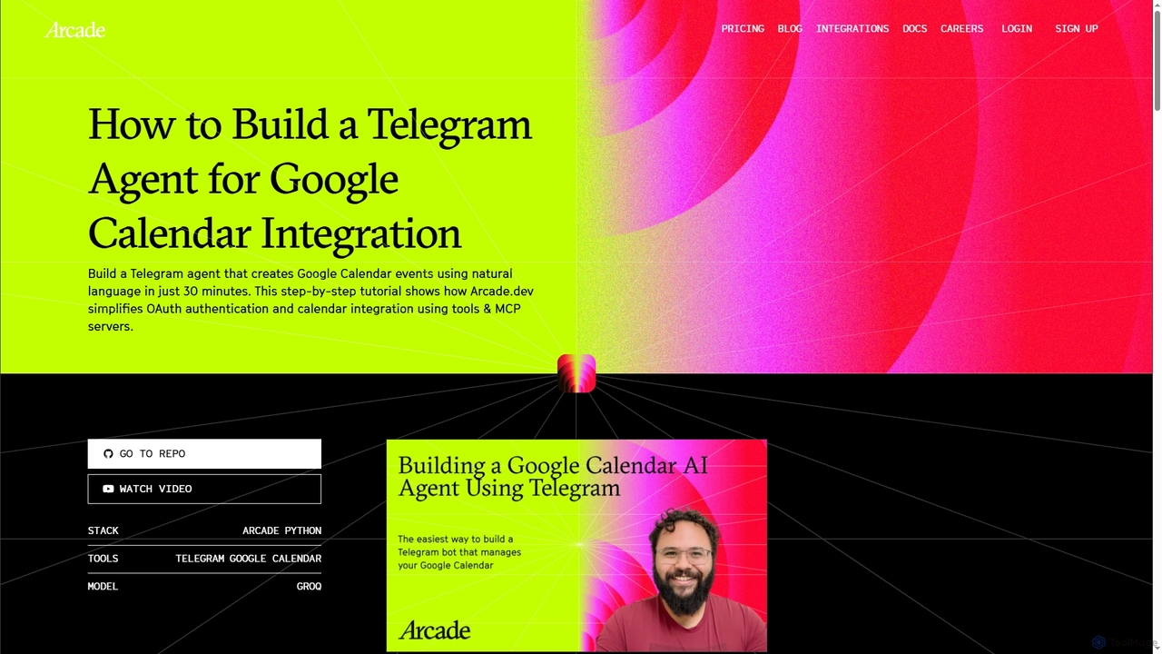 Build a Telegram Bot for Google Calendar | Step-by-Step Guide for Arcade