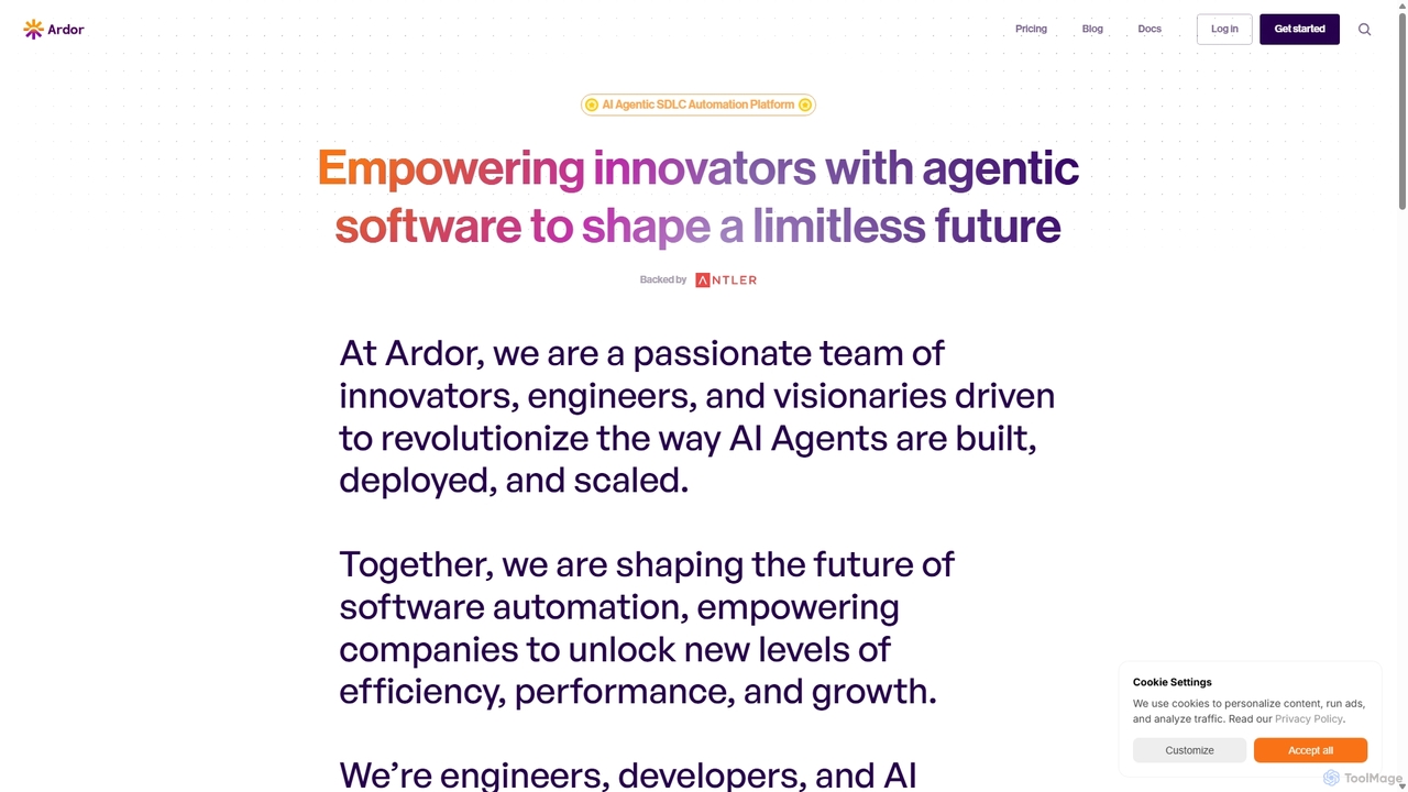 About Us for Ardor