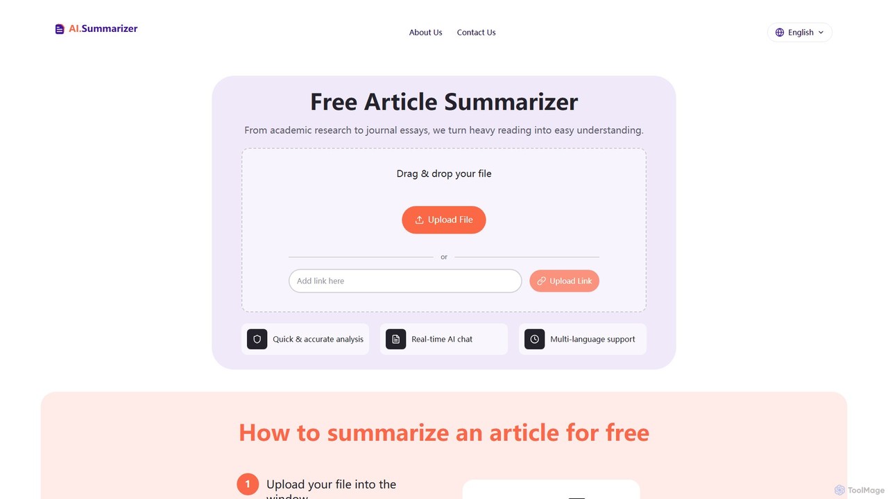 preview for articlesummarizer