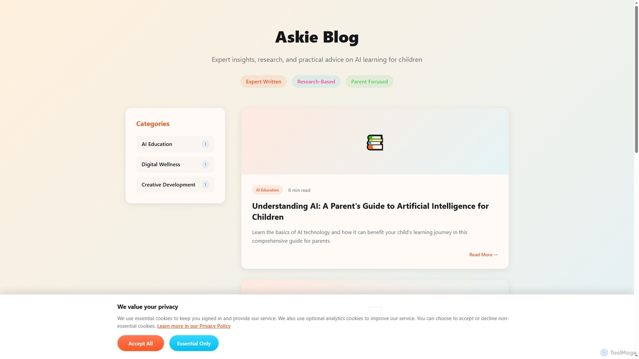 Askie - AI for kids for Askie