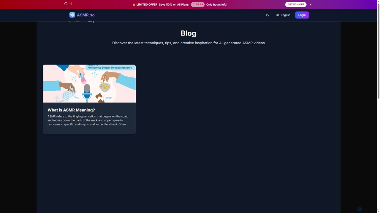 Blog - ASMR.so for ASMR.so