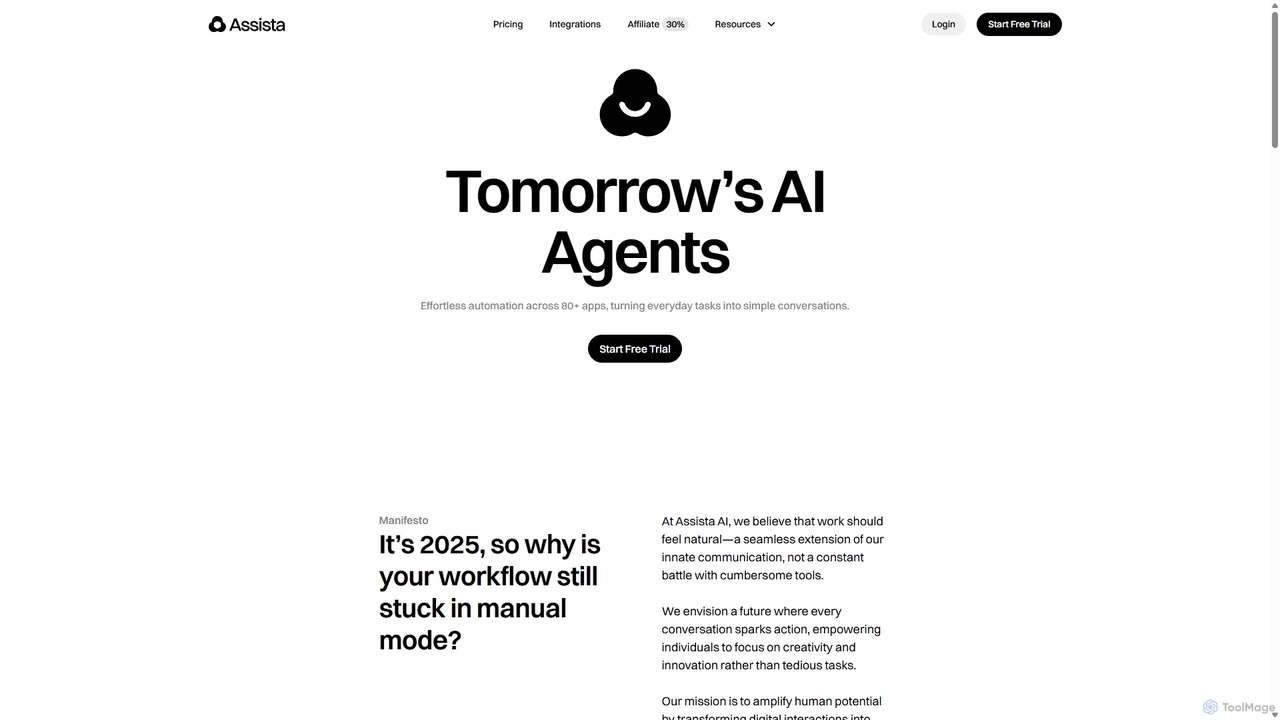 About Assista AI – Tomorrow’s AI Agents for Assista