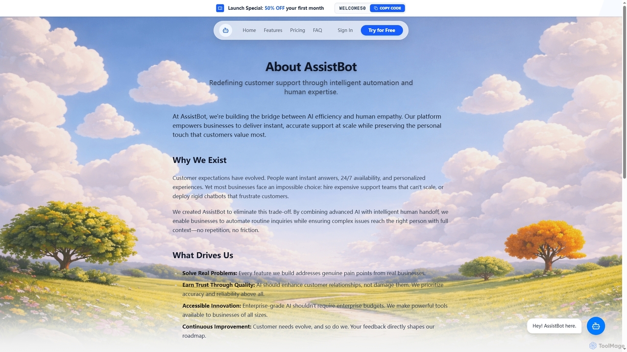 About Us | AssistBot | AssistBot for AssistBot