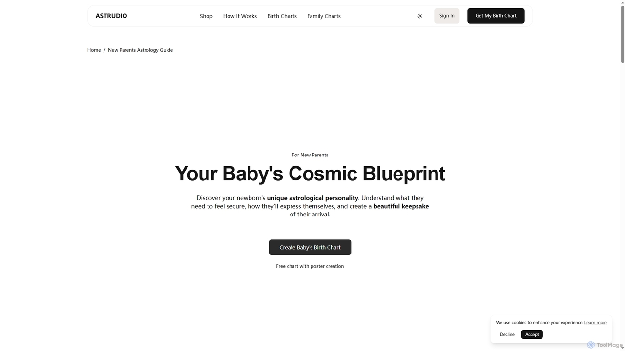 New Parents Astrology Guide - Baby Birth Charts | Astrudio for Astrudio