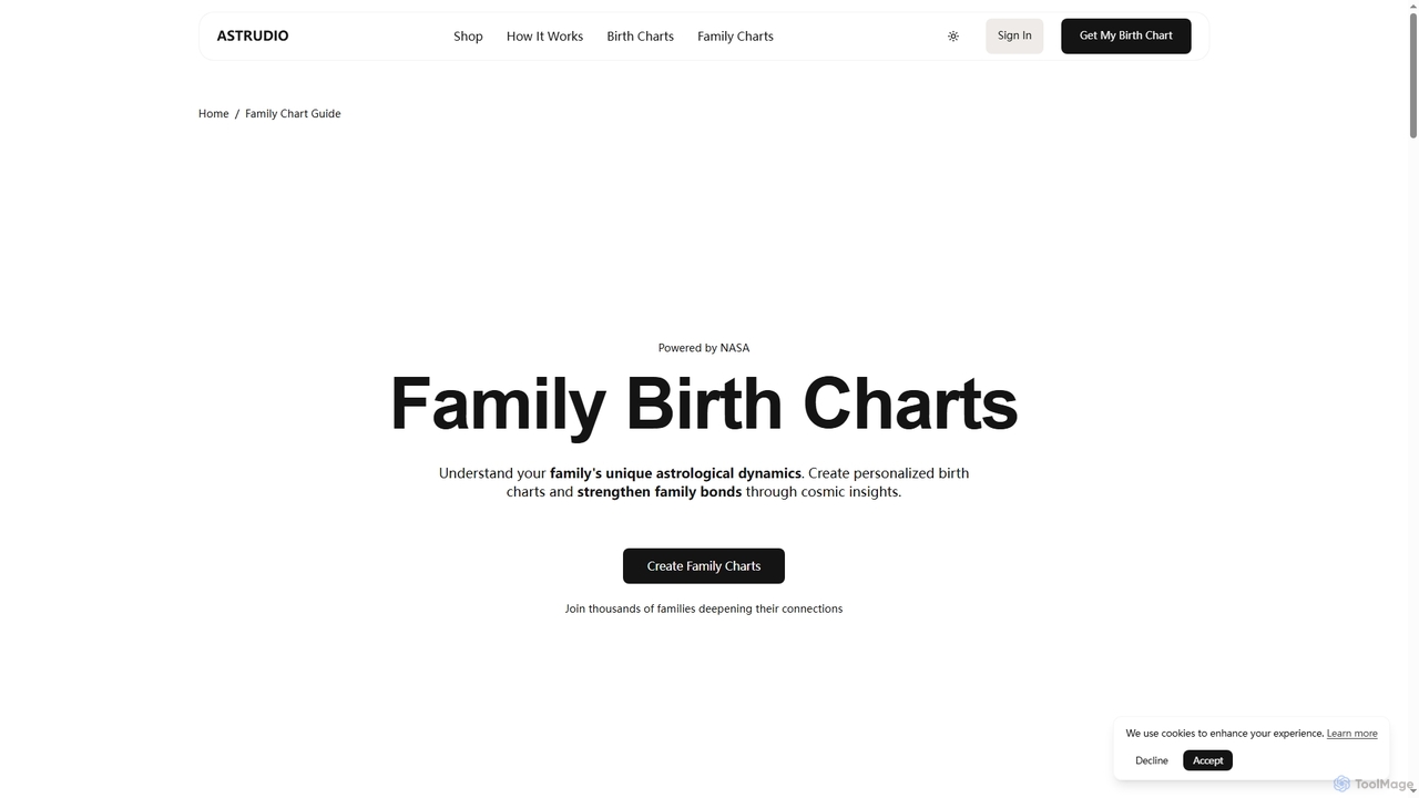 Family Astrology Chart Guide | Astrudio for Astrudio