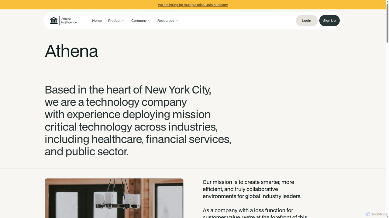 Company | Athena Intelligence for Athena Intelligence