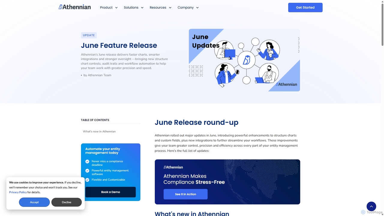 June 2025 Athennian Product Updates: Structure Charts, Audit Trail, Power Automate Integration & More for Athennian