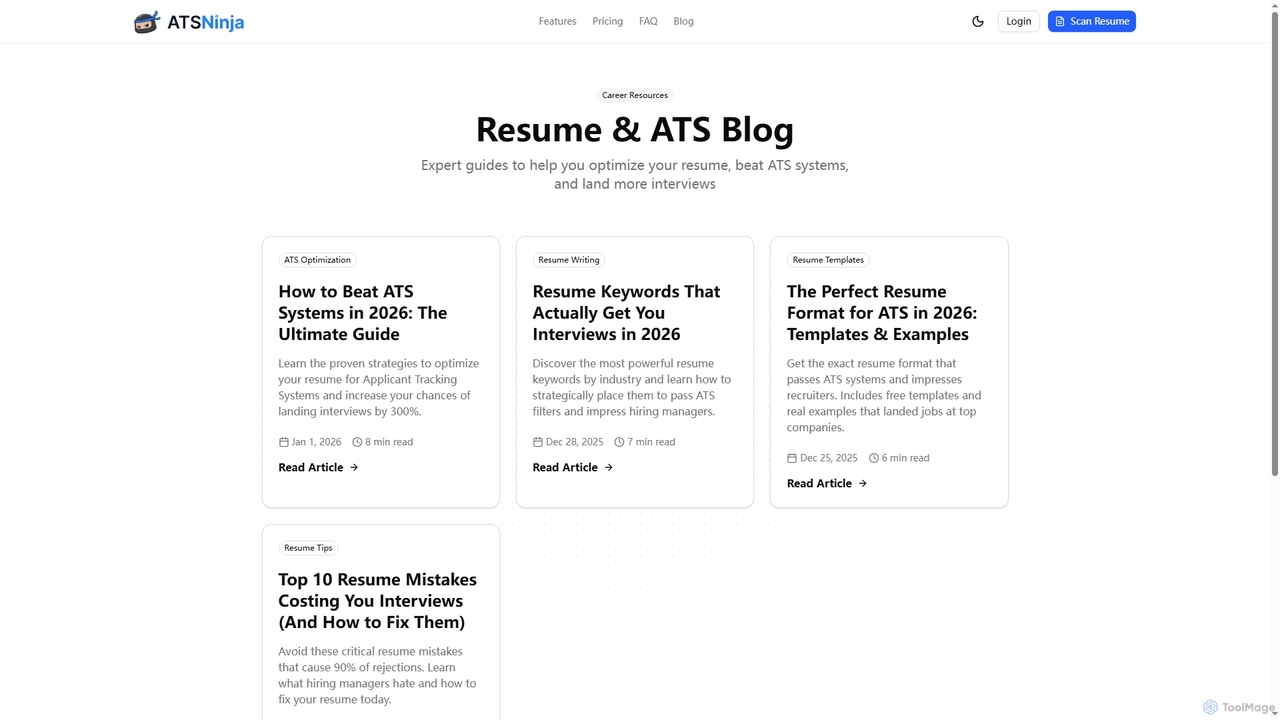Resume & ATS Tips Blog | ATSNinja for ATSNinja