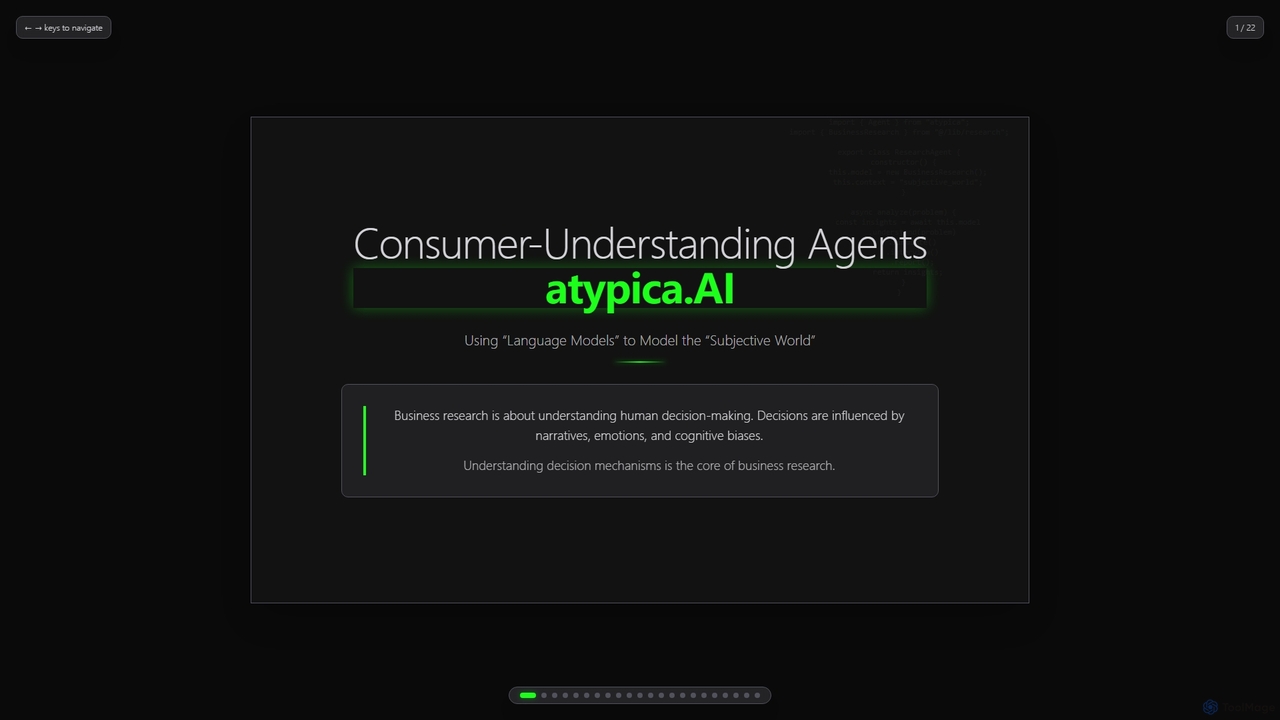 Tech Overview | atypica.AI for Atypica